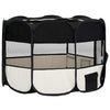 vidaXL Foldable Dog Playpen with Carrying Bag Dog Kennel Puppy Run Playpen-20
